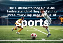 Den ultimative veiledningen til å forstå og nyte idrettsverdenen The ultimate guide to understanding and enjoying the world of sports