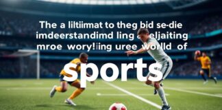 Den ultimative veiledningen til å forstå og nyte idrettsverdenen The ultimate guide to understanding and enjoying the world of sports