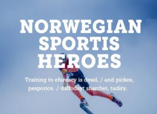Norske Idrettshelter: Historier om Mot, Innsats og Seier Norwegian Sports Heroes: Stories of Courage, Effort, and Victory