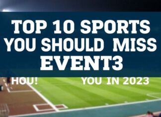 Topp 10 Sportsbegivenheter Du Ikke Bør Misse i 2023 Top 10 Sports Events You Shouldn't Miss in 2023