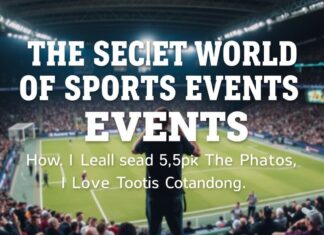 Den hemmelige verden av sportsarrangementer: Hvordan jeg lærte å elske det kaoset The Secret World of Sports Events: How I Learned to Love the Chaos