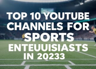 Topp 10 YouTube-kanaler for sportsentusiaster i 2023 Top 10 YouTube Channels for Sports Enthusiasts in 2023